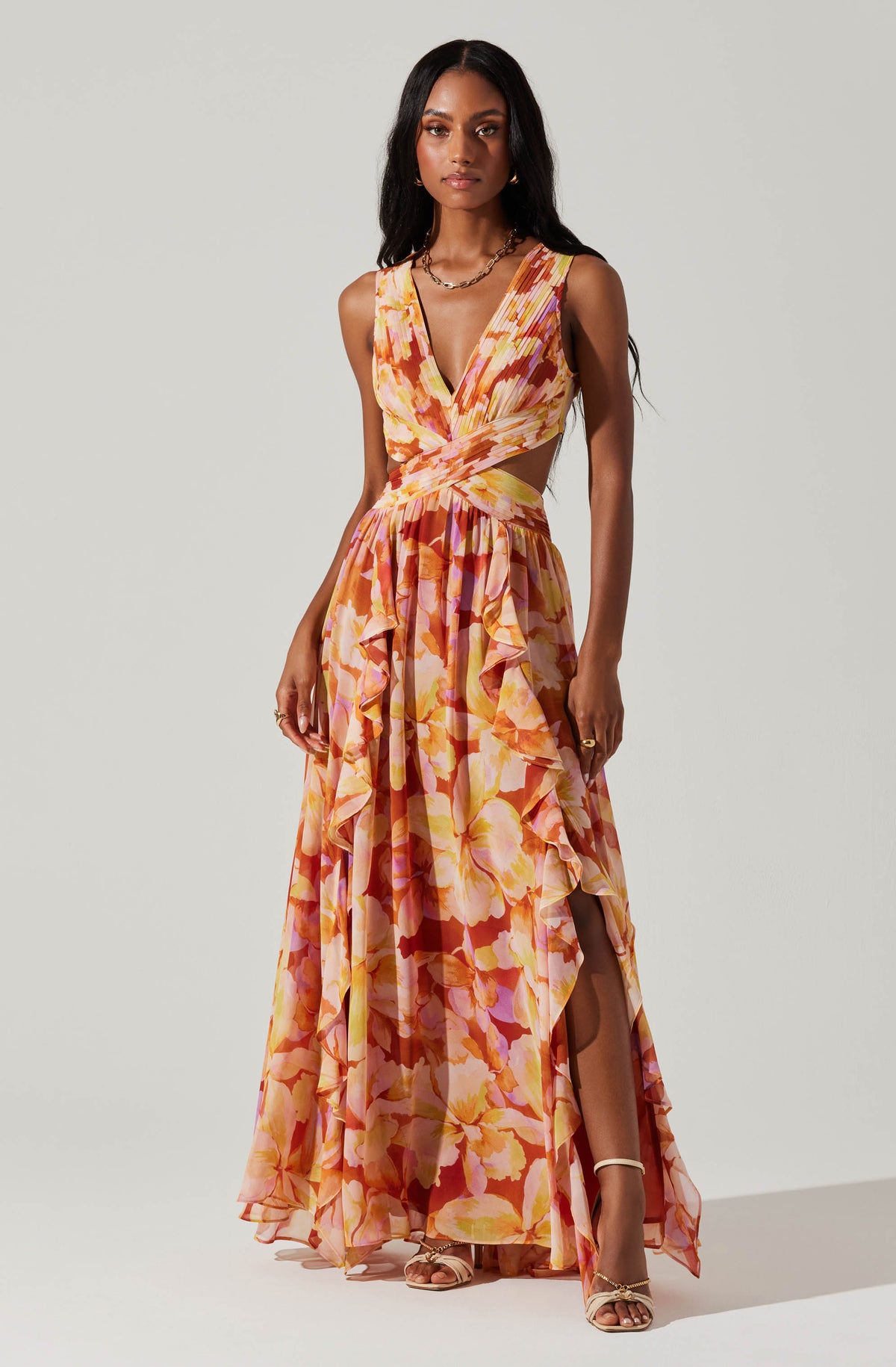 Noya Floral Maxi Dress– ASTR the Label