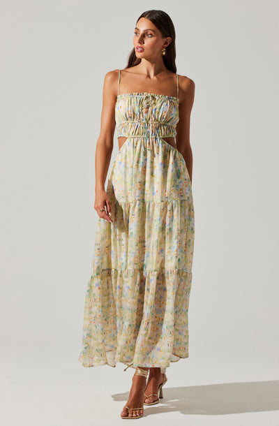 Odina Floral Maxi Dress