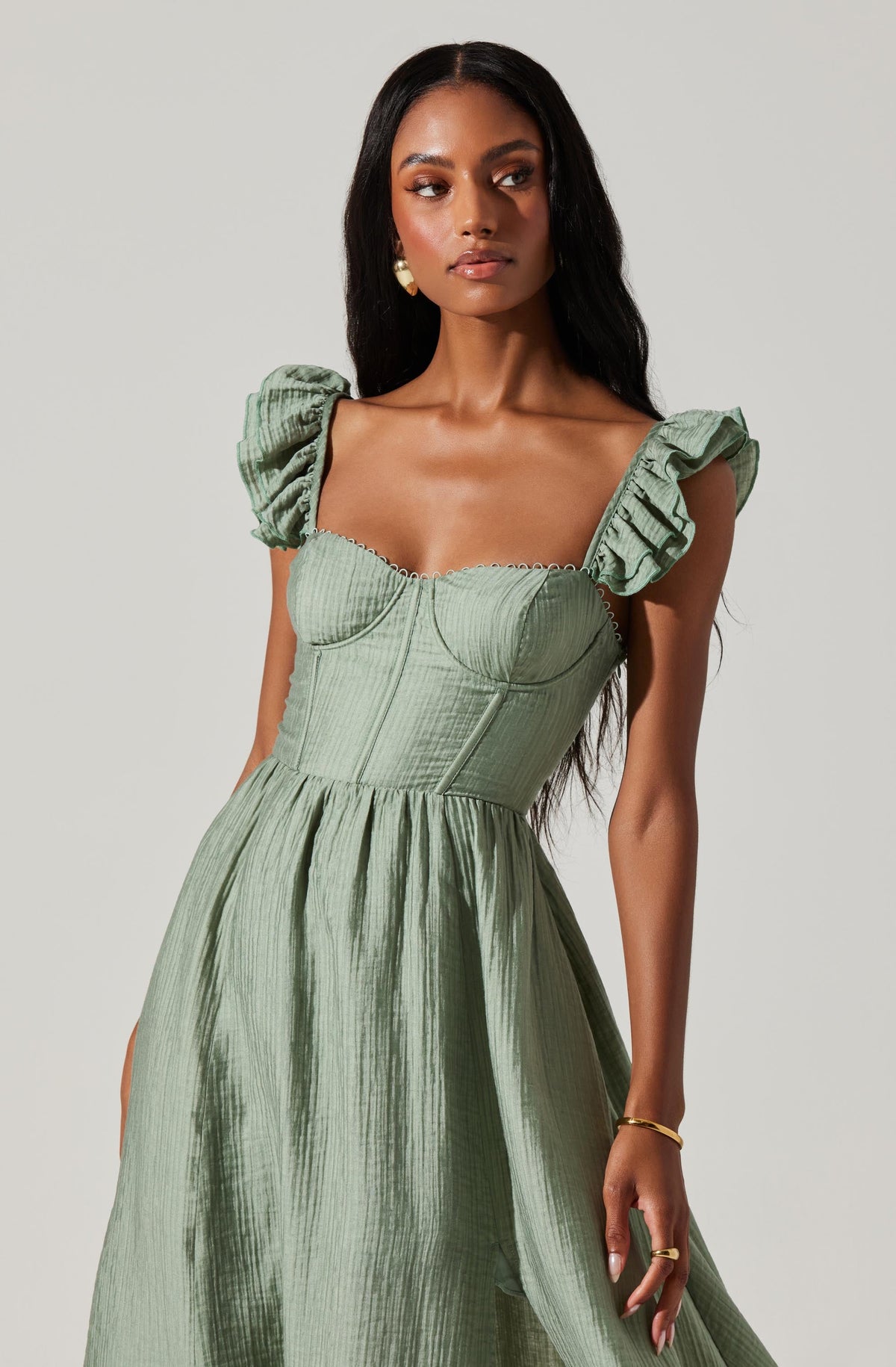 Wedelia Bustier Midi Dress ASTR the Label