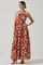 Sticky add to cart - Sivana Halter Neck Geo Print Maxi Dress