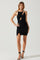 Sticky add to cart - Caitriona Asymmetrical Cutout Mini Dress