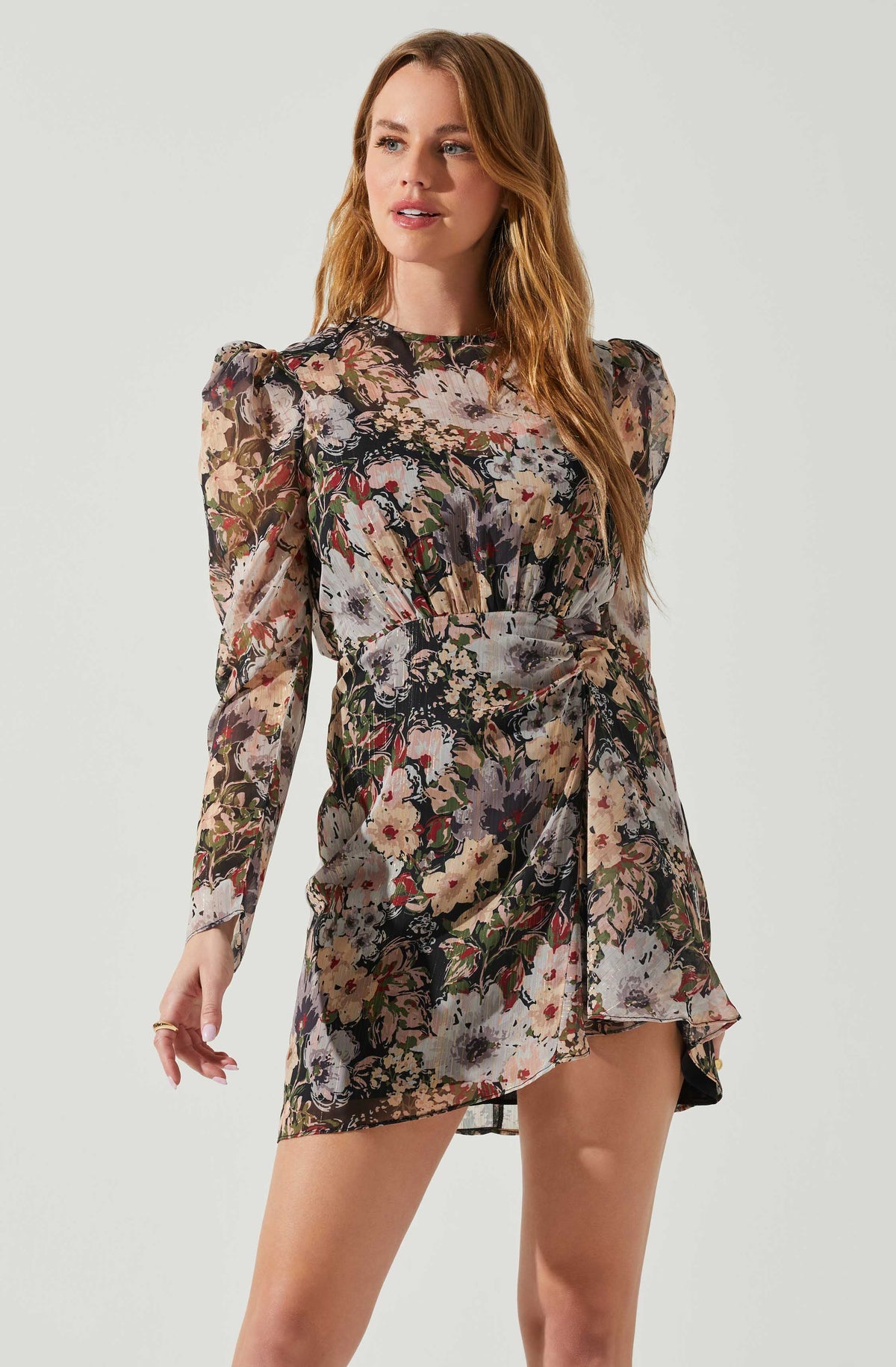 Cindy flower cheap dress