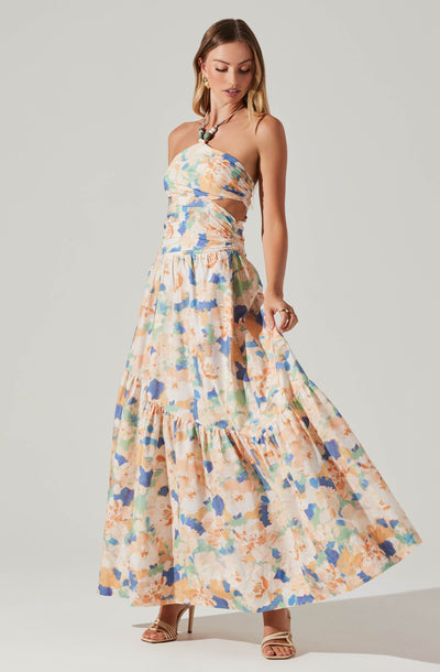 Linnea Halter Maxi Dress