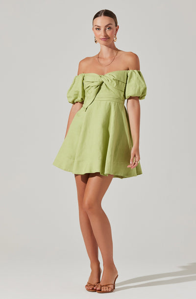 Ula Off-Shoulder Mini Dress