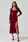 Sticky add to cart - Kylie Ribbed Midi Sweater Dress