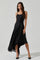 Sticky add to cart - Ione Satin Lace Trim Dress