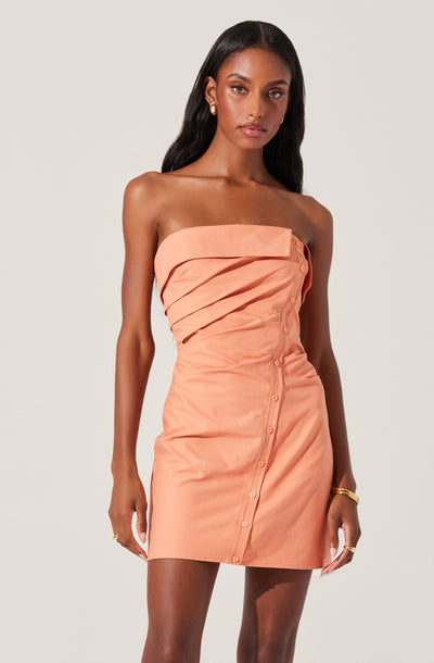 Sabriya Strapless Mini Dress