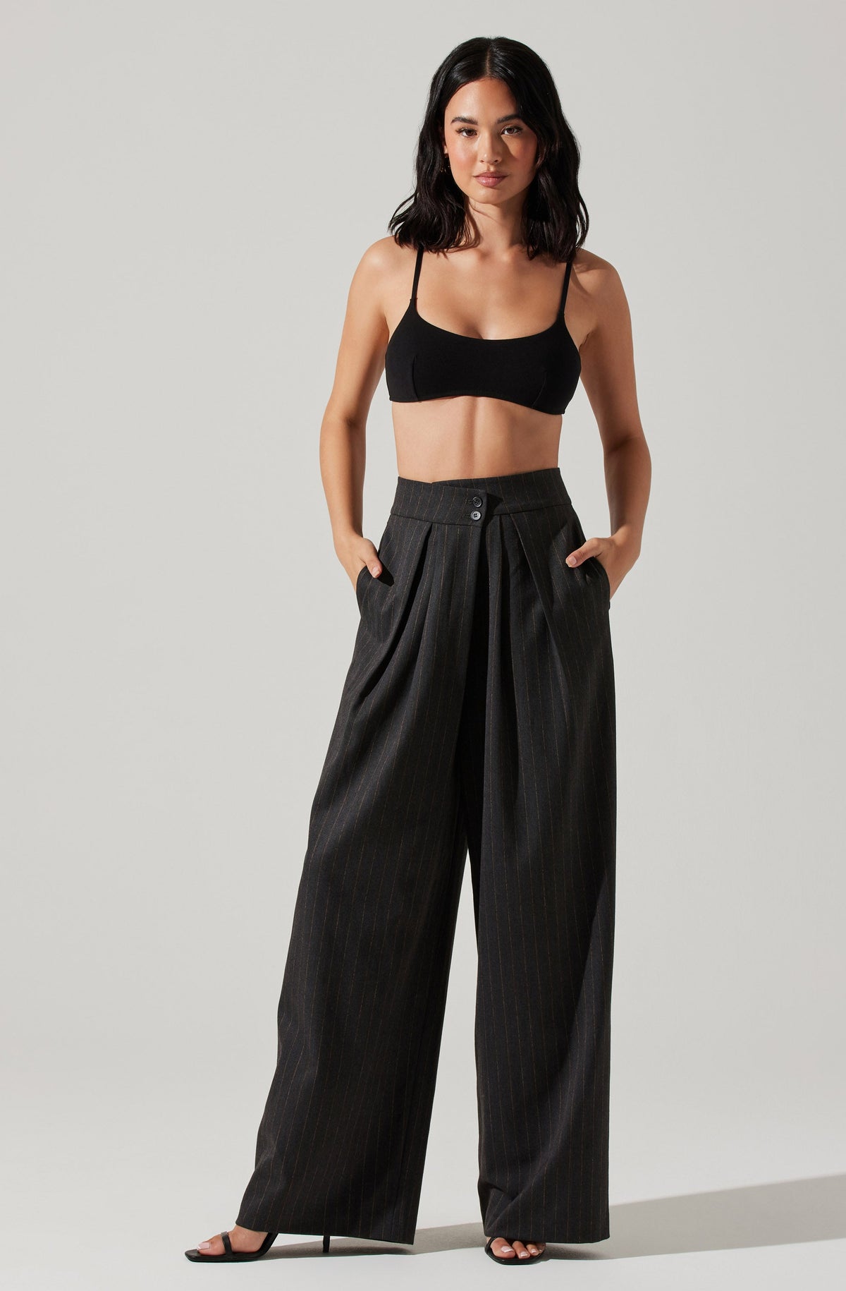 Astr The Label Cruise Control Pleated Wide Leg Pants-***FINAL SALE***