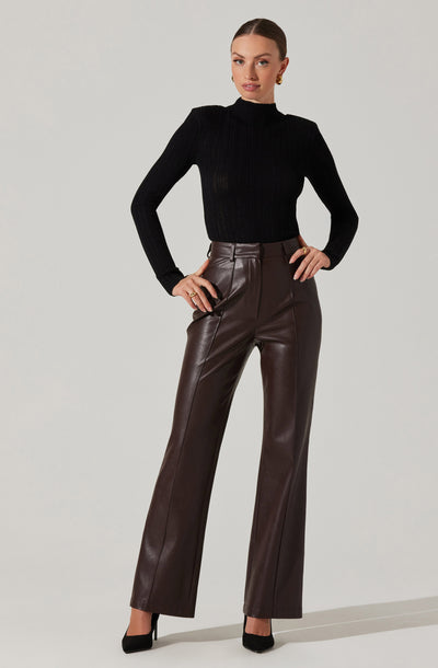 Vance Faux Leather Pants