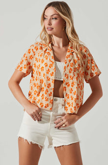 Tourist Fruit Button Down Top – ASTR The Label