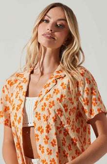 Tourist Fruit Button Down Top – ASTR The Label