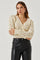 Sticky add to cart - Mien Embellished Cable Knit Cardigan Sweater