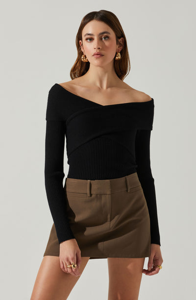 Zayla  Off the Shoulder Sweater