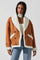 Sticky add to cart - Pippa Faux Shearling Jacket