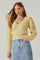 Sticky add to cart - Bianca V Neck Pointelle Sweater