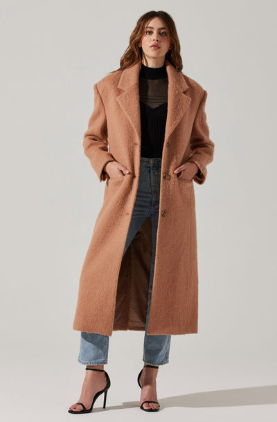 Etta Wool Blend Coat