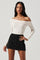 Sticky add to cart - Lenore Off Shoulder Bodysuit