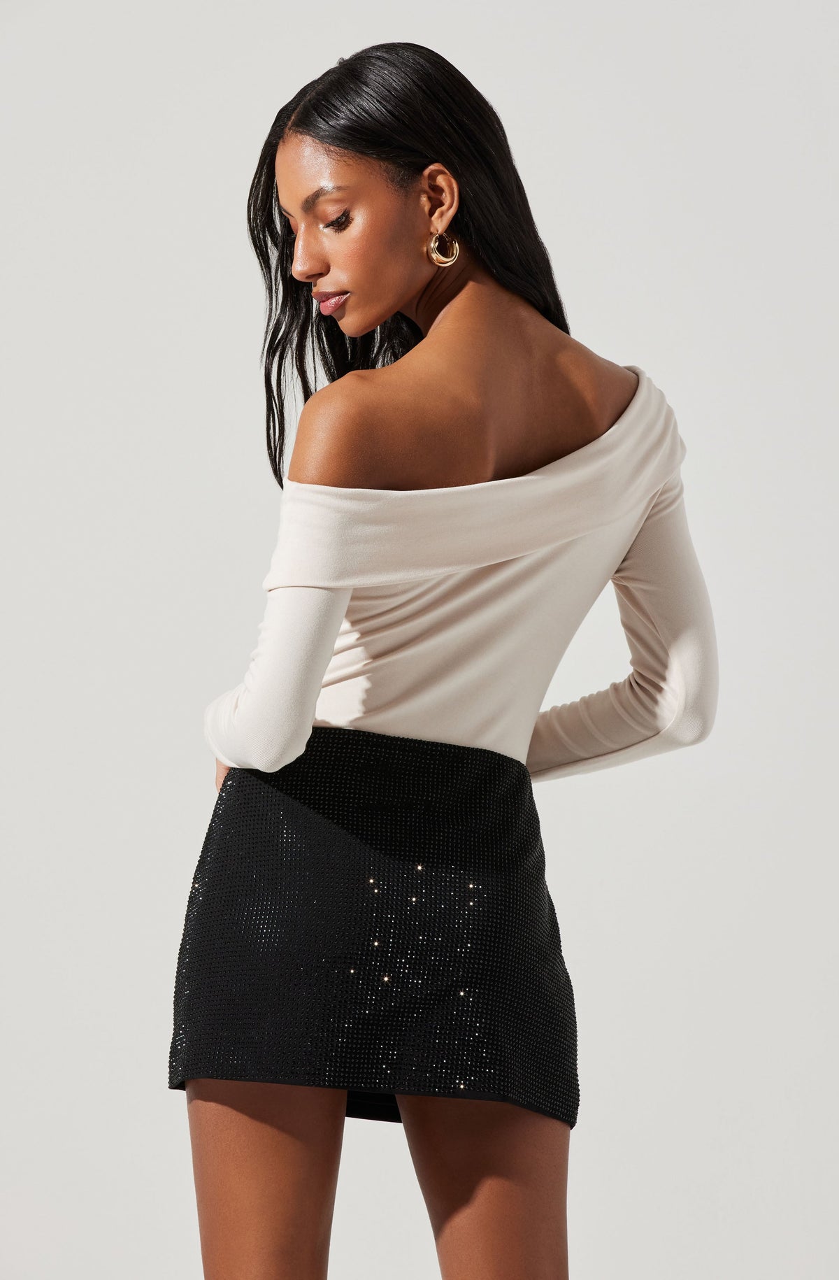 Lenore Off Shoulder Bodysuit – ASTR The Label