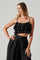 Sticky add to cart - Ellyana Ruffle Crop Top