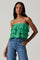 Sticky add to cart - Calita Pleated Tier Sleeveless Top