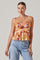 Sticky add to cart - Katie Pleated Floral Top