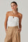 Sticky add to cart - Kenya Textured Strapless Top