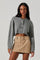 Sticky add to cart - Sebille Cropped Cable Cardigan