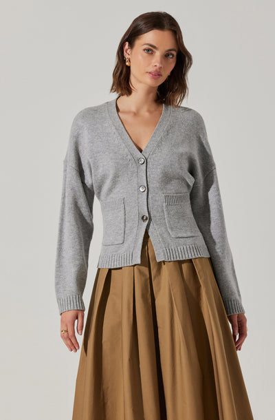 Saffi V-Neck Cardigan