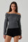 Sticky add to cart - Wylie Off Shoulder Sweater