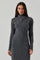 Sticky add to cart - Neve High Neck Crossover Sweater