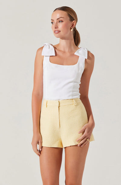 Jessica Bow Detail Sleeveless Top