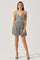 Sticky add to cart - Plisse Tie Back Mini Dress