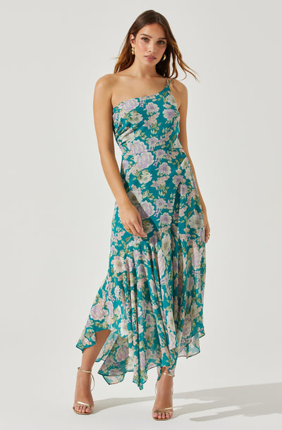 A Dress, a Dream :: Floral Midi Dress — Miss Minus Sized
