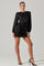 Sticky add to cart - Long Sleeve Draped Skirt Mini Dress