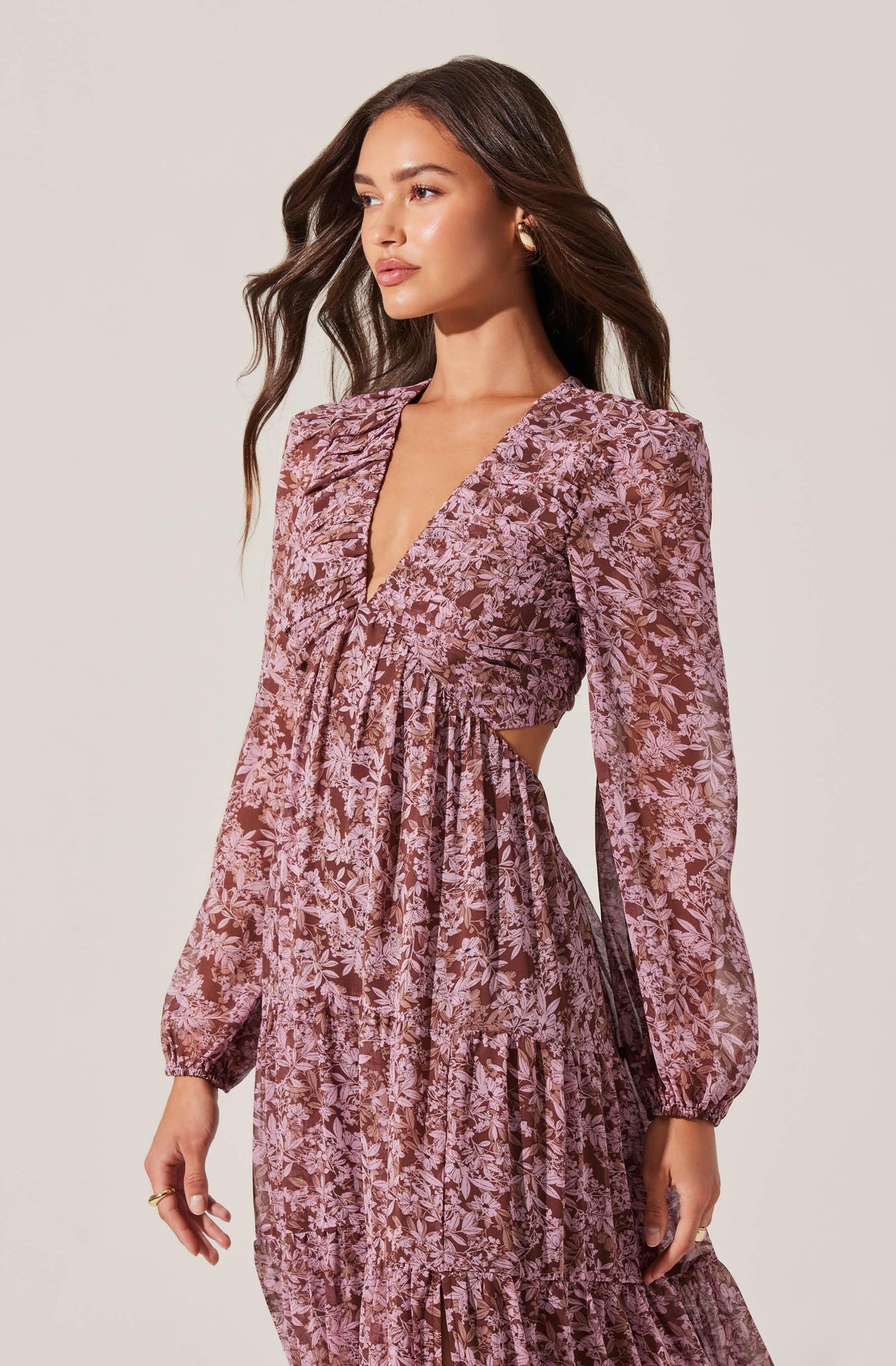 Astr lace v neck dress hotsell