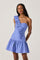 Sticky add to cart - One Shoulder Ruffle Mini Dress