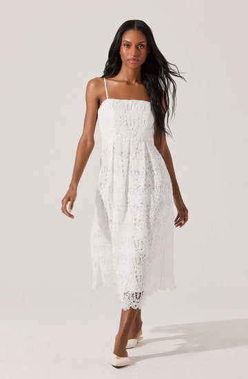 Lace Midi Dress