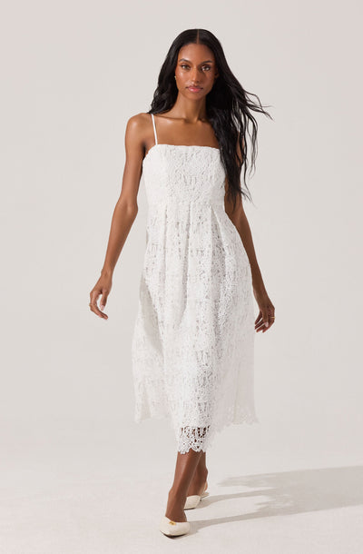 Lace Midi Dress