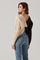 Sticky add to cart - Two Toned Twist Back Sweater