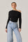 Sticky add to cart - Textured Off Shoulder Top