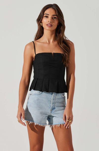 Rhoda Pleated Top