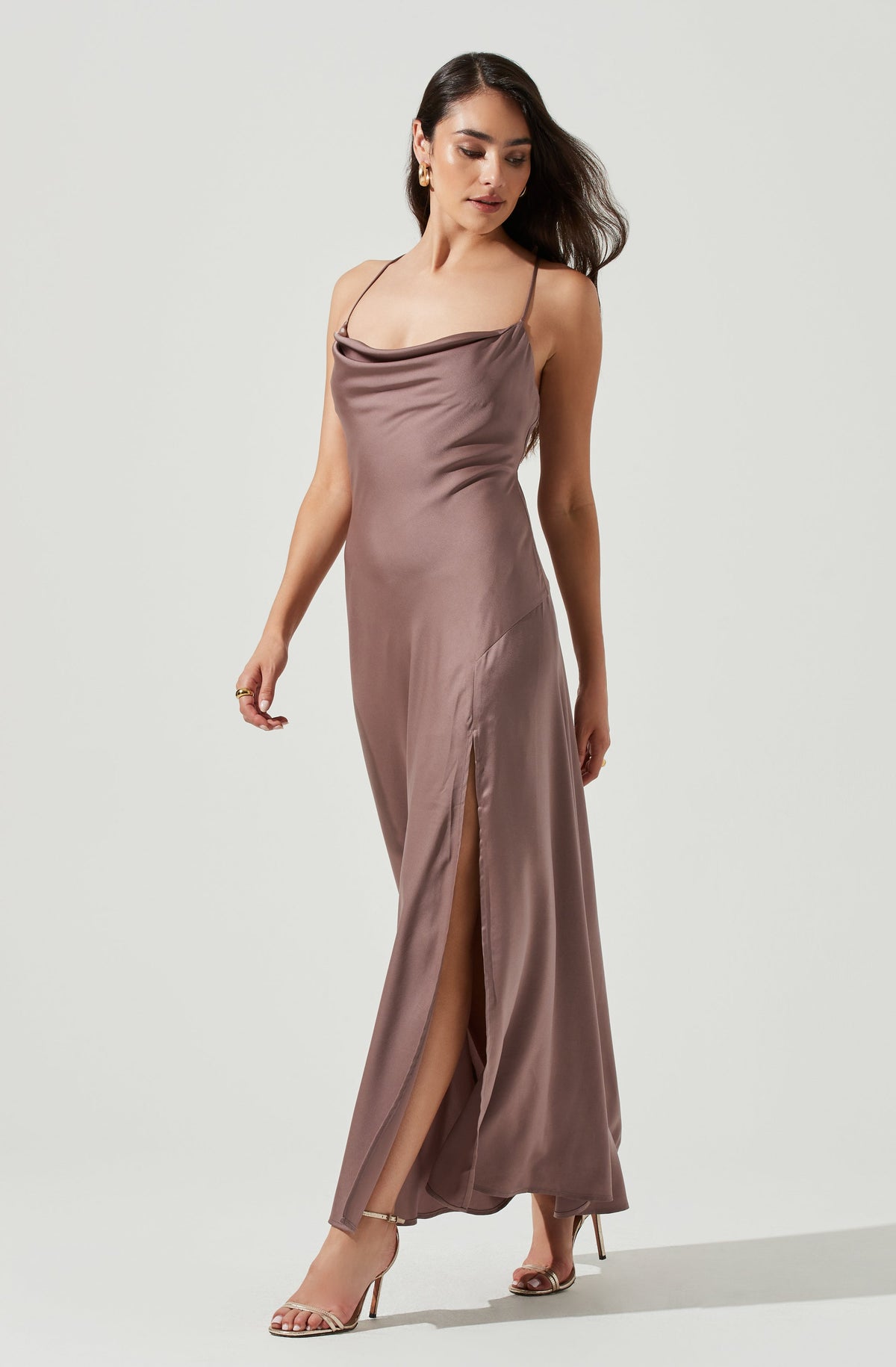 Pewter Maxi Dress