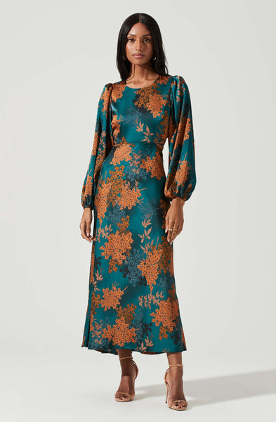 Shops ASTR CHANDLER FLORAL MAXI DRESS Size XS