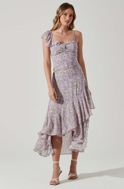 Camelia Floral Midi Dress