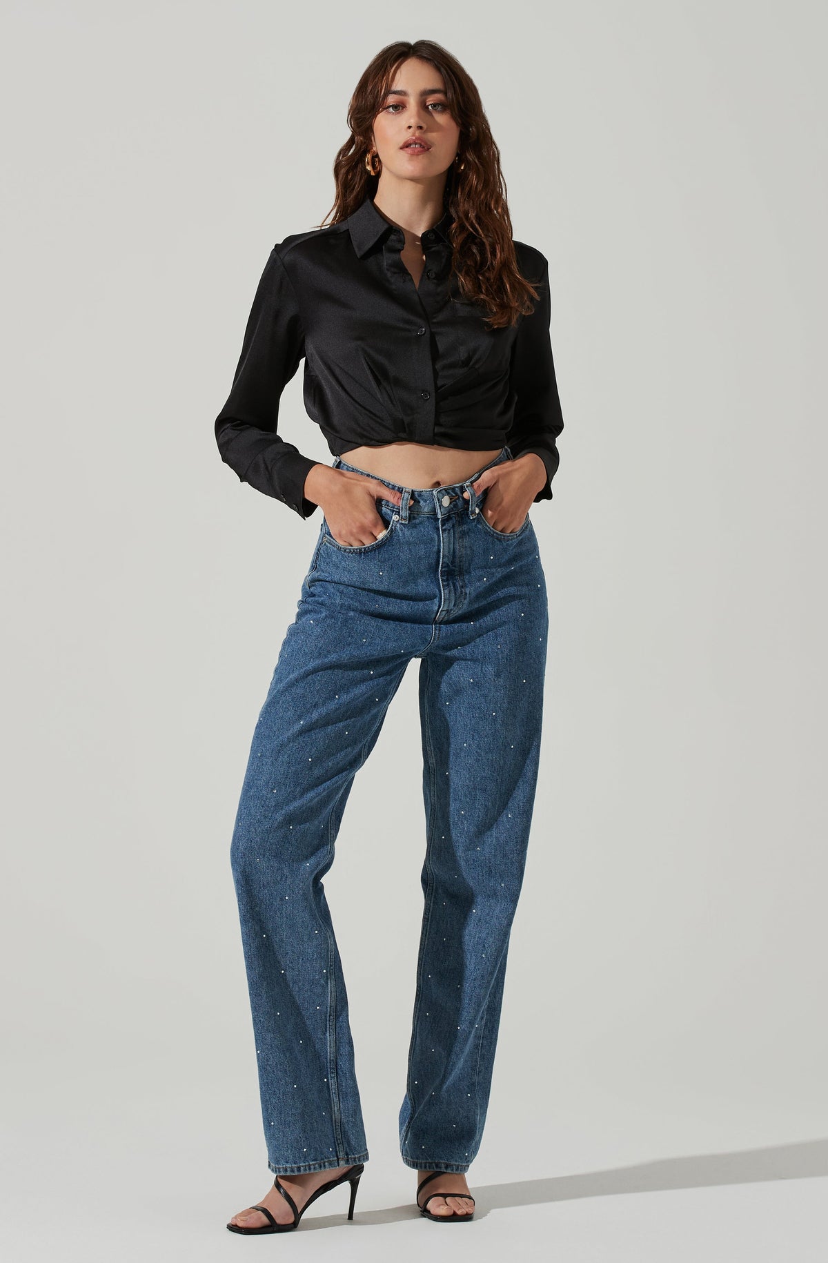 Sutton Straight Cropped Jeans